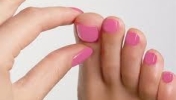 gel pink toes small